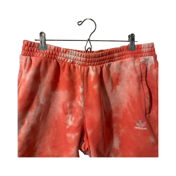 Adidas Coral Tie-Dye Lounge Shorts Men's Size Large - Picture 4 of 10
